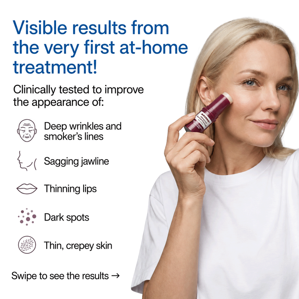 AOVEGO® Calcium & Collagen Anti-Aging Stick
