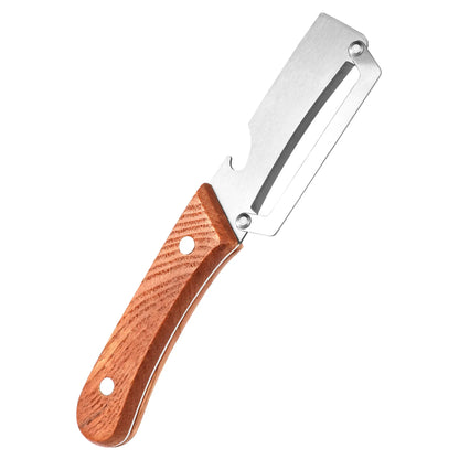 Pikanzo™  Wooden-Handled Stainless Steel Shredder and Peeler