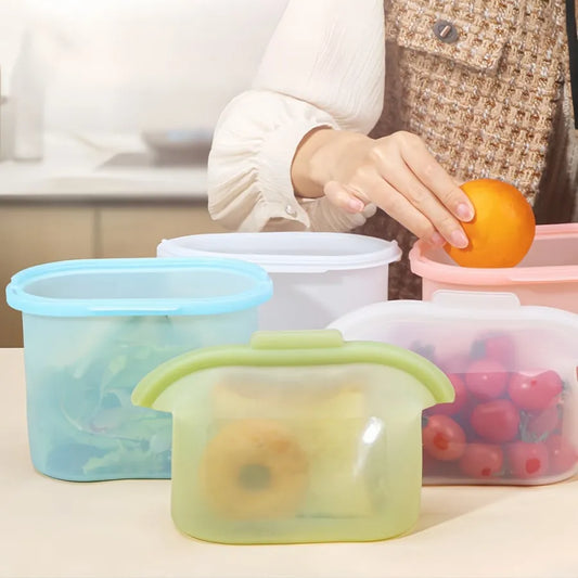 Pikanzo™ 4-in-1 Silicone Food Bags — The Last Storage Solution You'll Ever Need