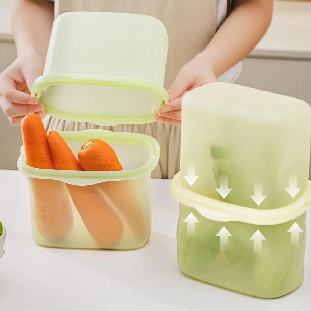 Pikanzo™ 4-in-1 Silicone Food Bags — The Last Storage Solution You'll Ever Need