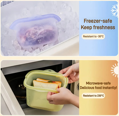 Pikanzo™ 4-in-1 Silicone Food Bags — The Last Storage Solution You'll Ever Need