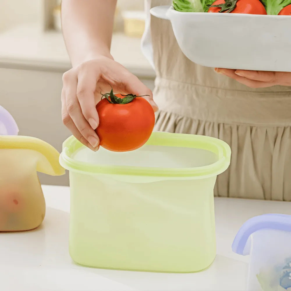 Pikanzo™ 4-in-1 Silicone Food Bags — The Last Storage Solution You'll Ever Need