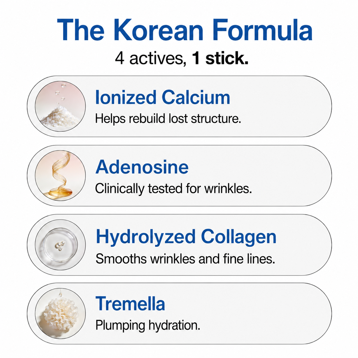 AOVEGO® Calcium & Collagen Anti-Aging Stick