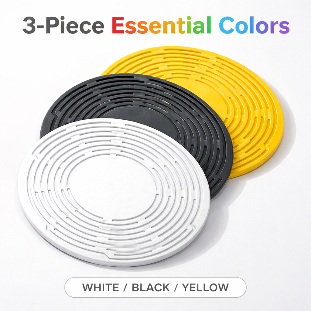 🍲 Pikanzo™ 2-in-1 Zero-Void™ Silicone Mesh Bag & Heat-Resistant Trivet Mat for Hot Bowls