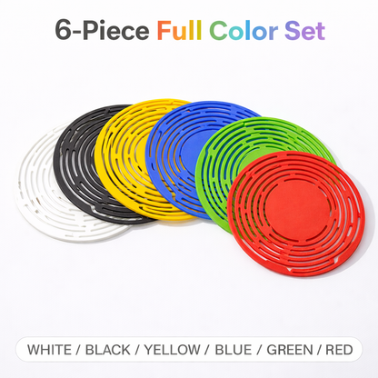 🍲 Pikanzo™ 2-in-1 Zero-Void™ Silicone Mesh Bag & Heat-Resistant Trivet Mat for Hot Bowls