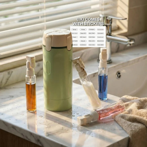Pikanzo™ 4-in-1 Portable Travel Dispenser 🅱︎
