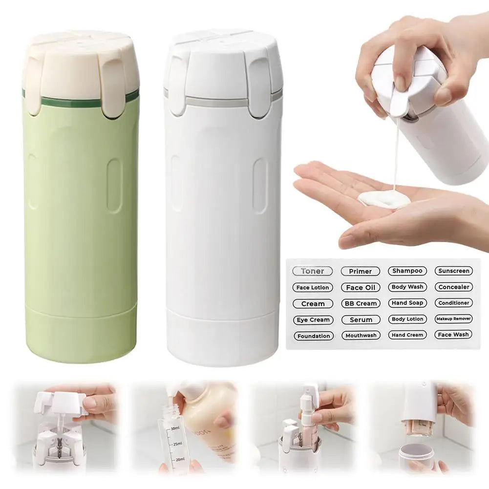 Pikanzo™ 4-in-1 Portable Travel Dispenser 🅱︎