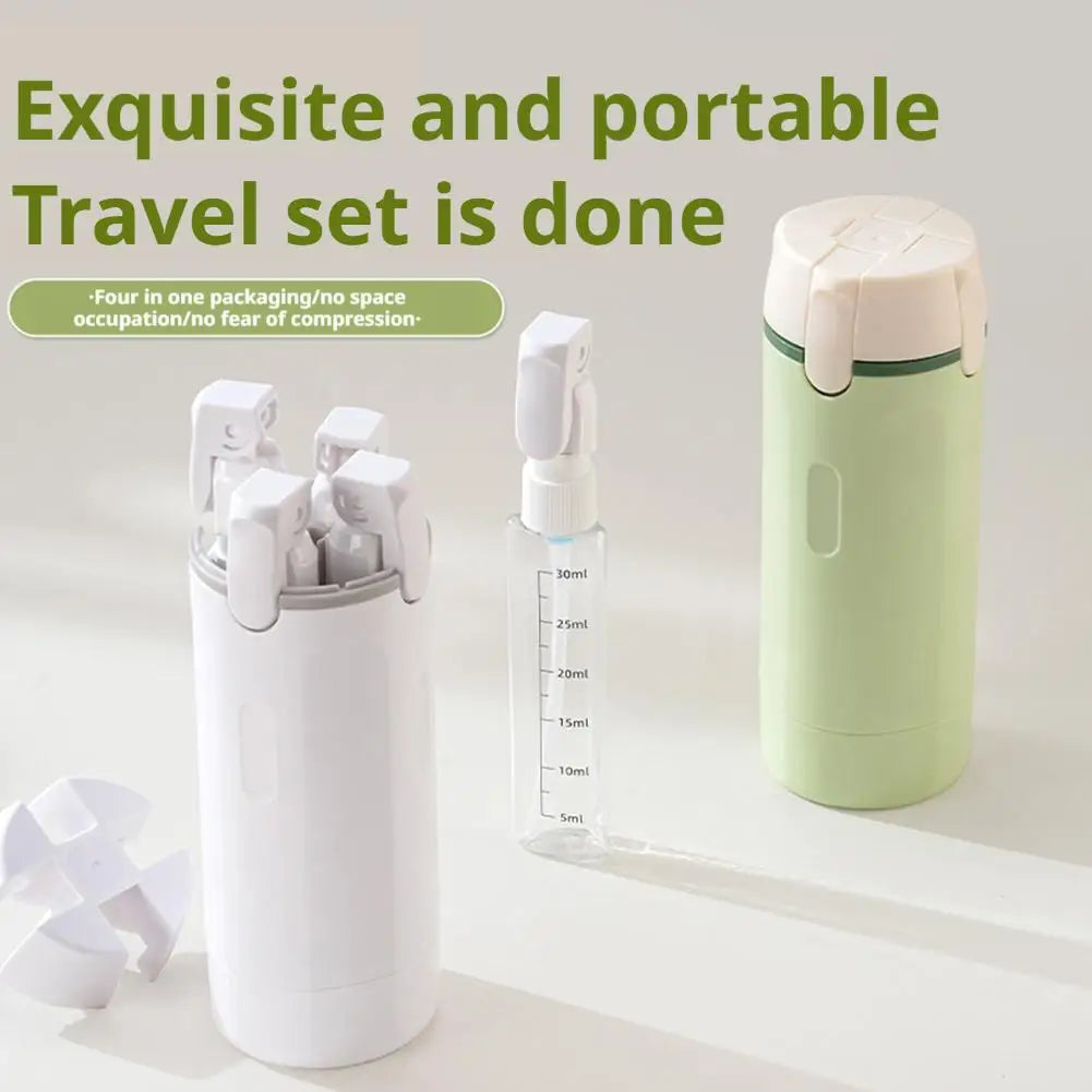 Pikanzo™ 4-in-1 Portable Travel Dispenser 🅱︎