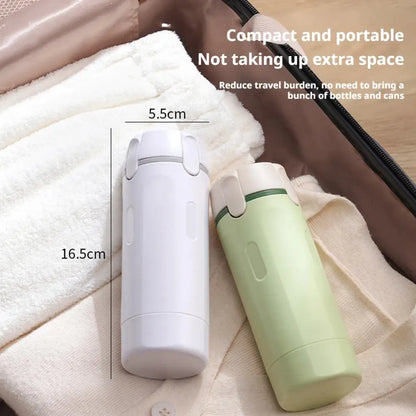 Pikanzo™ 4-in-1 Portable Travel Dispenser 🅱︎