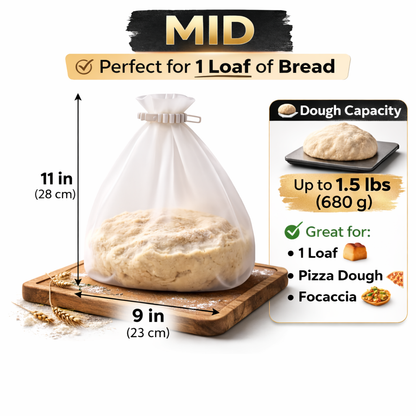 Pikanzo™ Food Grade Silicone Dough Mixing Bags 🅱︎