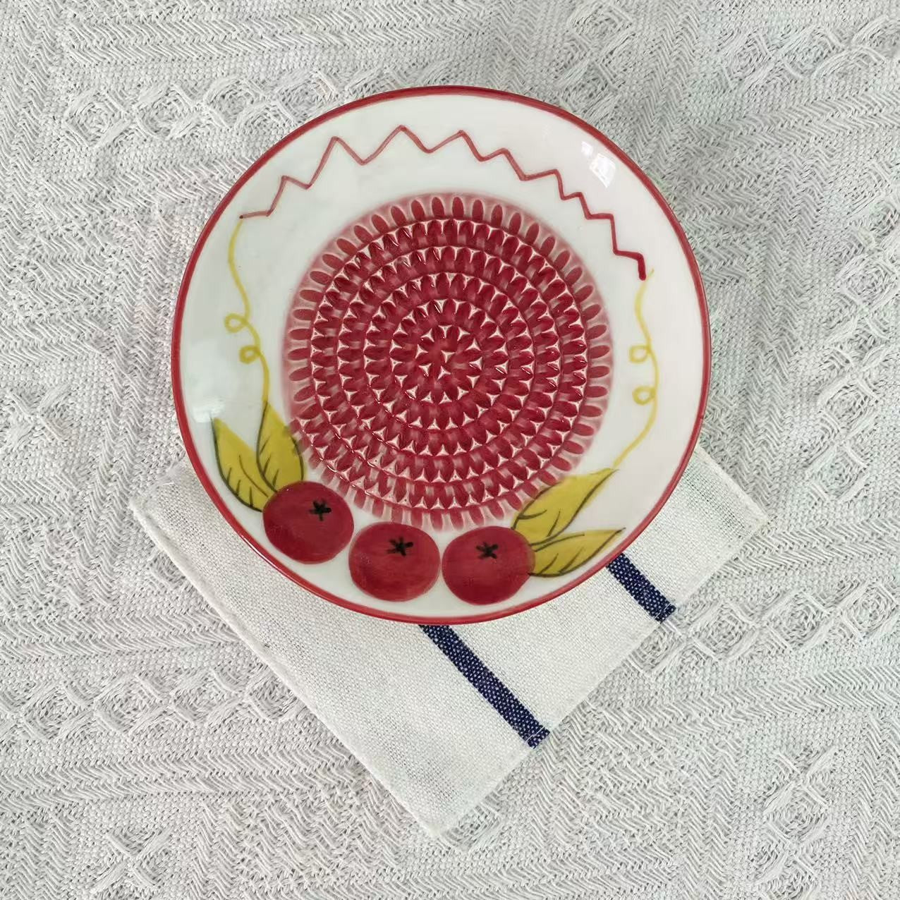 🫚 Pikanzo™ Handmade Ceramic Ginger & Garlic Grater – Fine Grinder for Fruits, Spices & Fresh Flavor