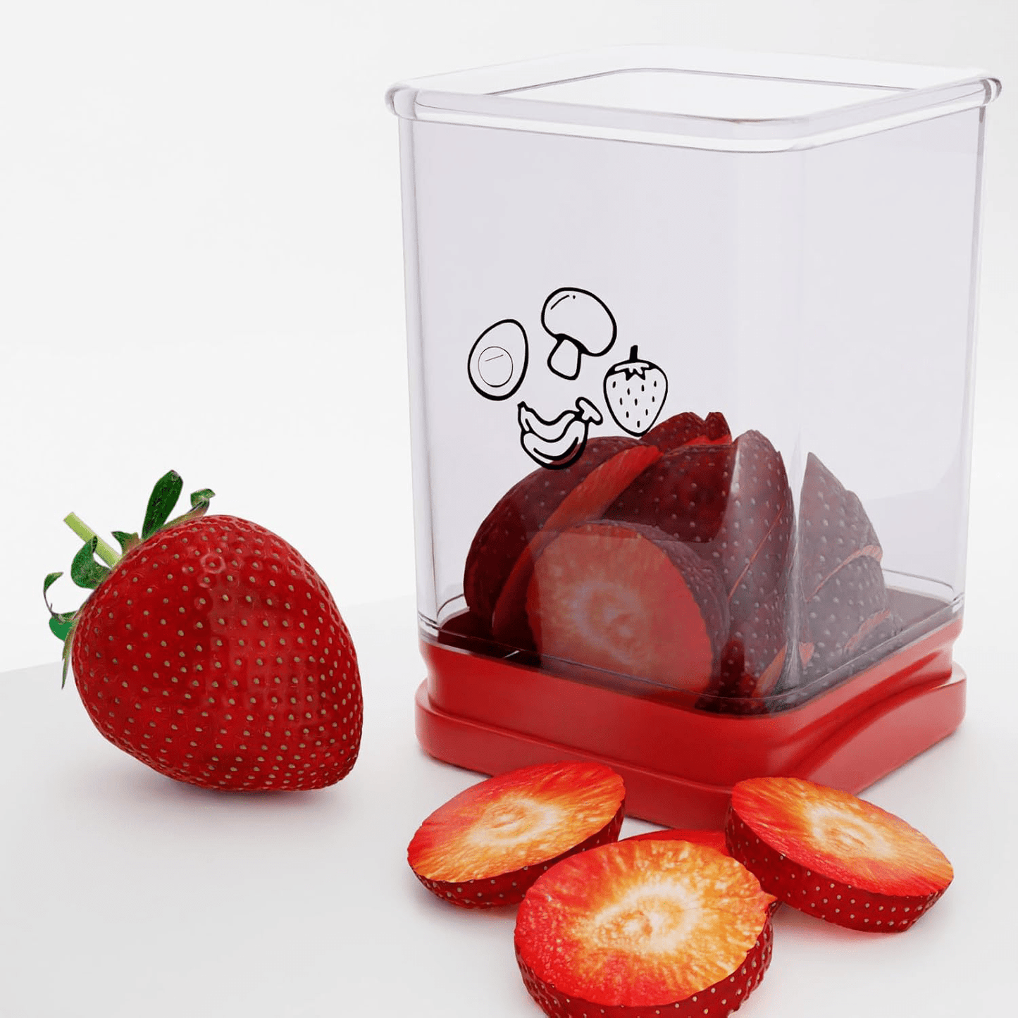 Pikanzo™ Easy Cup Slicer – Perfect Fruit & Veggie Slices in Seconds 🅱︎